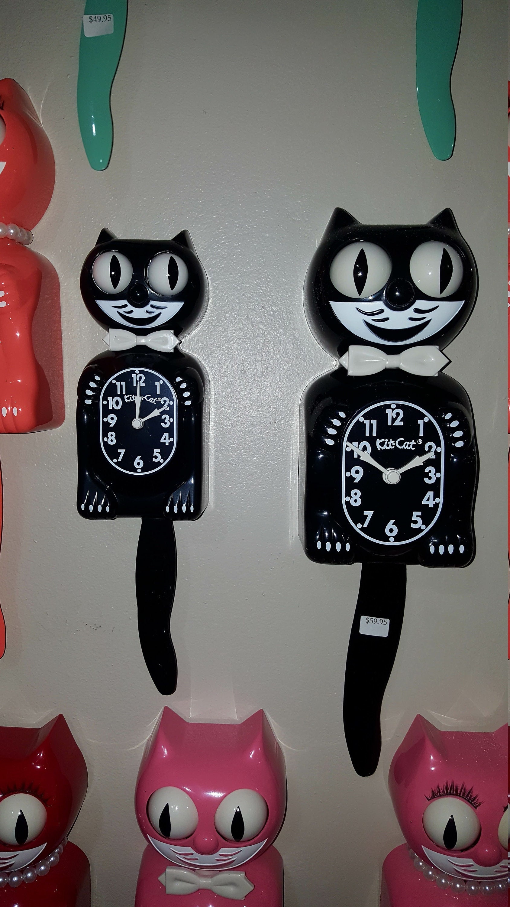 Kit Cat Klock Original Kitty Cat Clocks Etsy