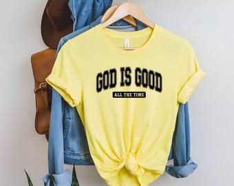 God is Good shirt Sweatshirt Hoodie | Christian Cross, Faith, Christianity, Jesus, God, Pray, Prayer, Religion, Religious