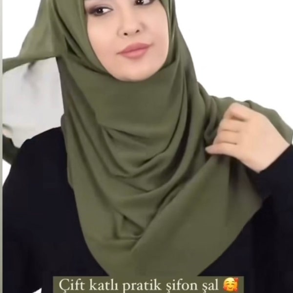 Hijab Scarf, headwear shawl, practical chiffon shawl, hijab turban For woman,fashion scarf,head scarf,Hijab woman scarf, Instant turban