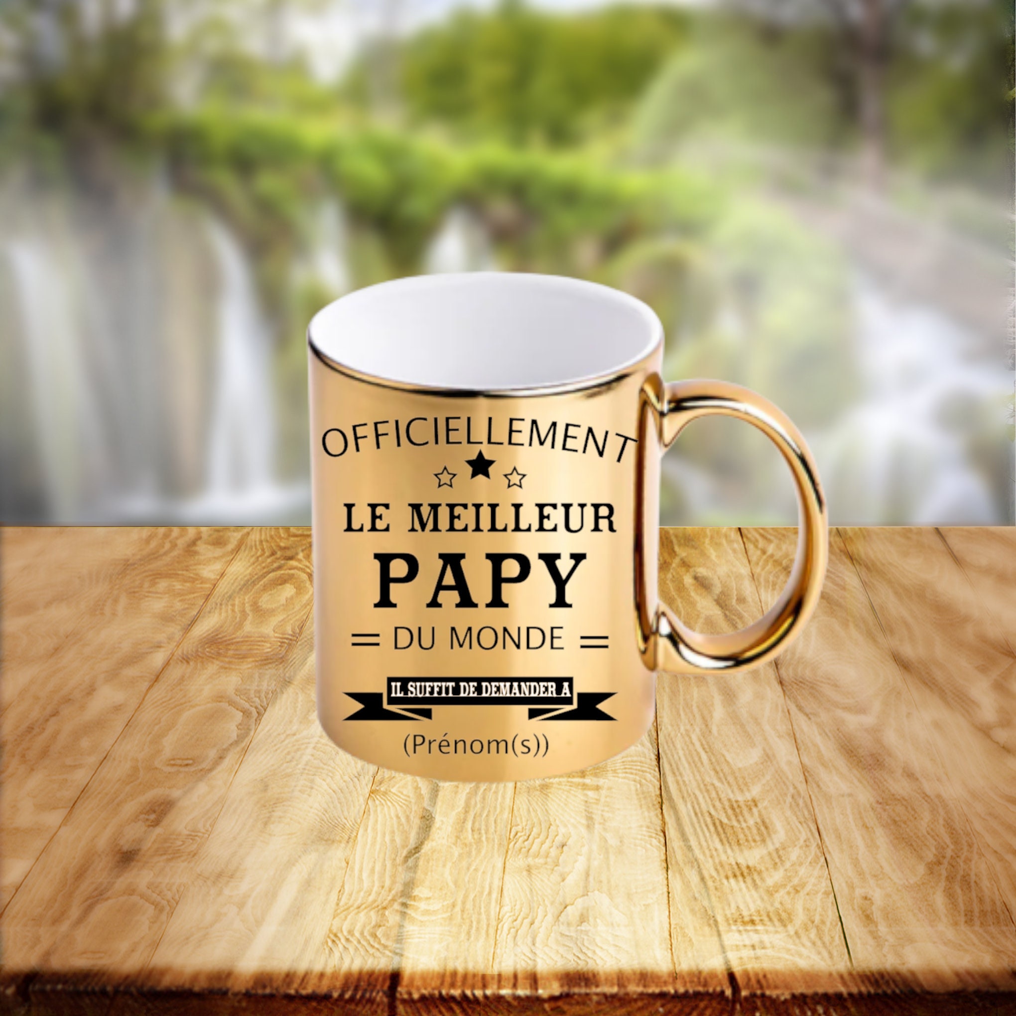 Mug Fête Des Papys/ Mug Personnalisé/Idées Cadeaux