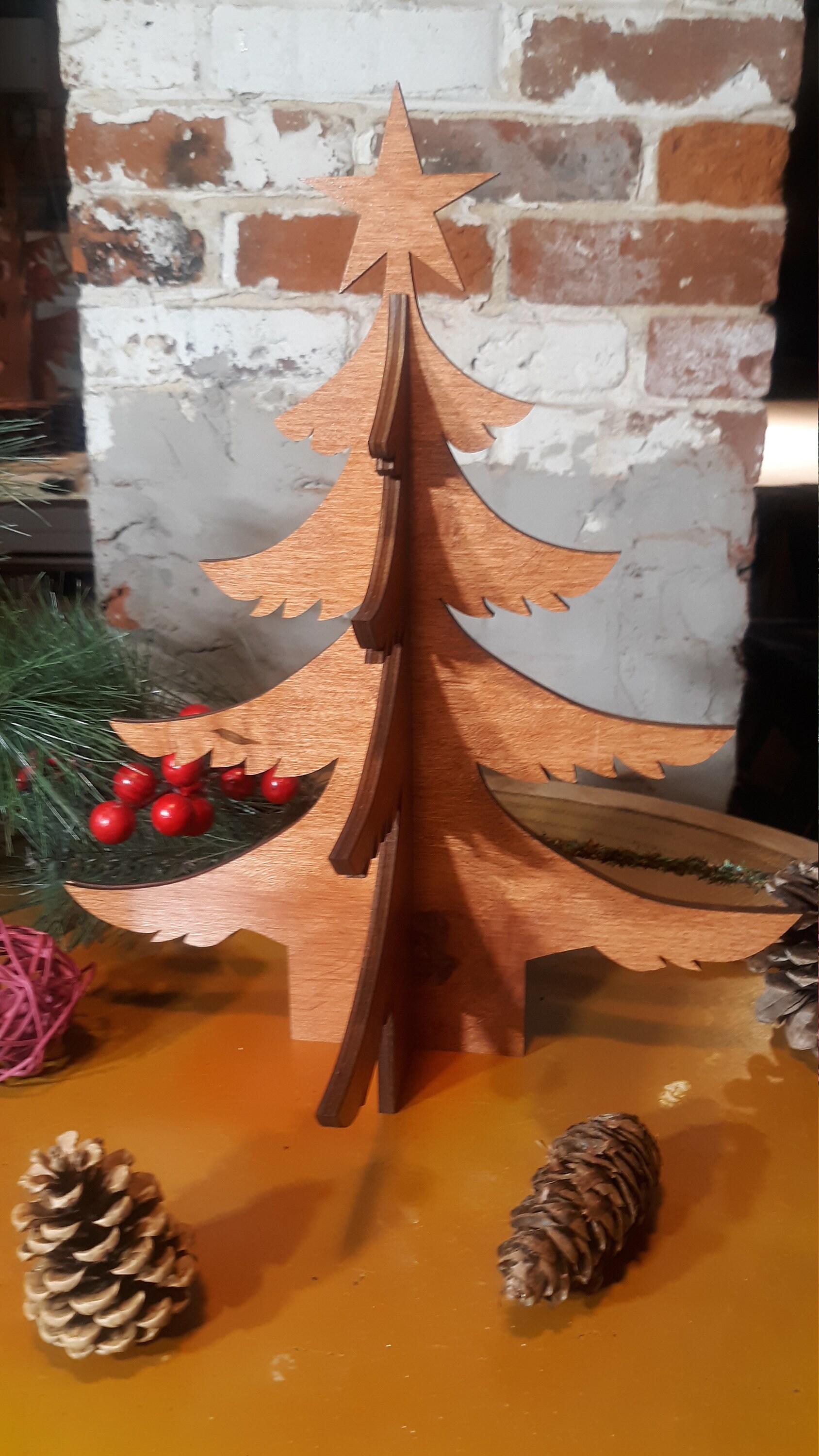 Little Swede Wooden Christmas Trees, Table Top Christmas Trees Etsy UK