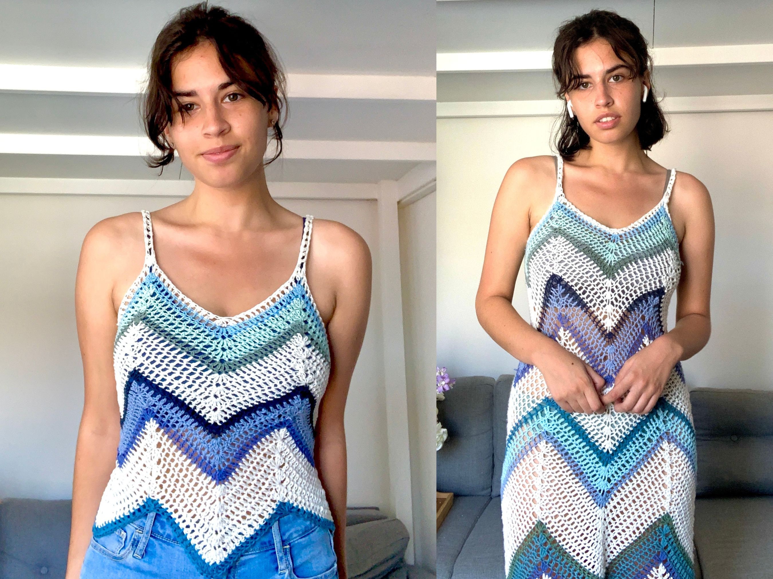 Crochet Top Dress - Etsy