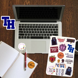 One Tree Hill Sticker Sheet: Glossy Water-Resistant Stickers