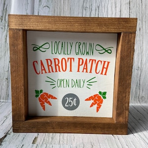 Carrot Patch Easter sign, SVG, PNG, JPEG design only