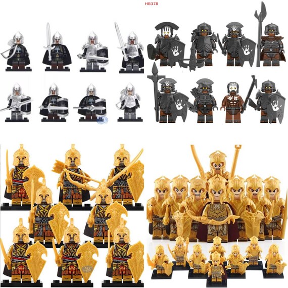 Minifigures Lord of Rings Lego Custom 