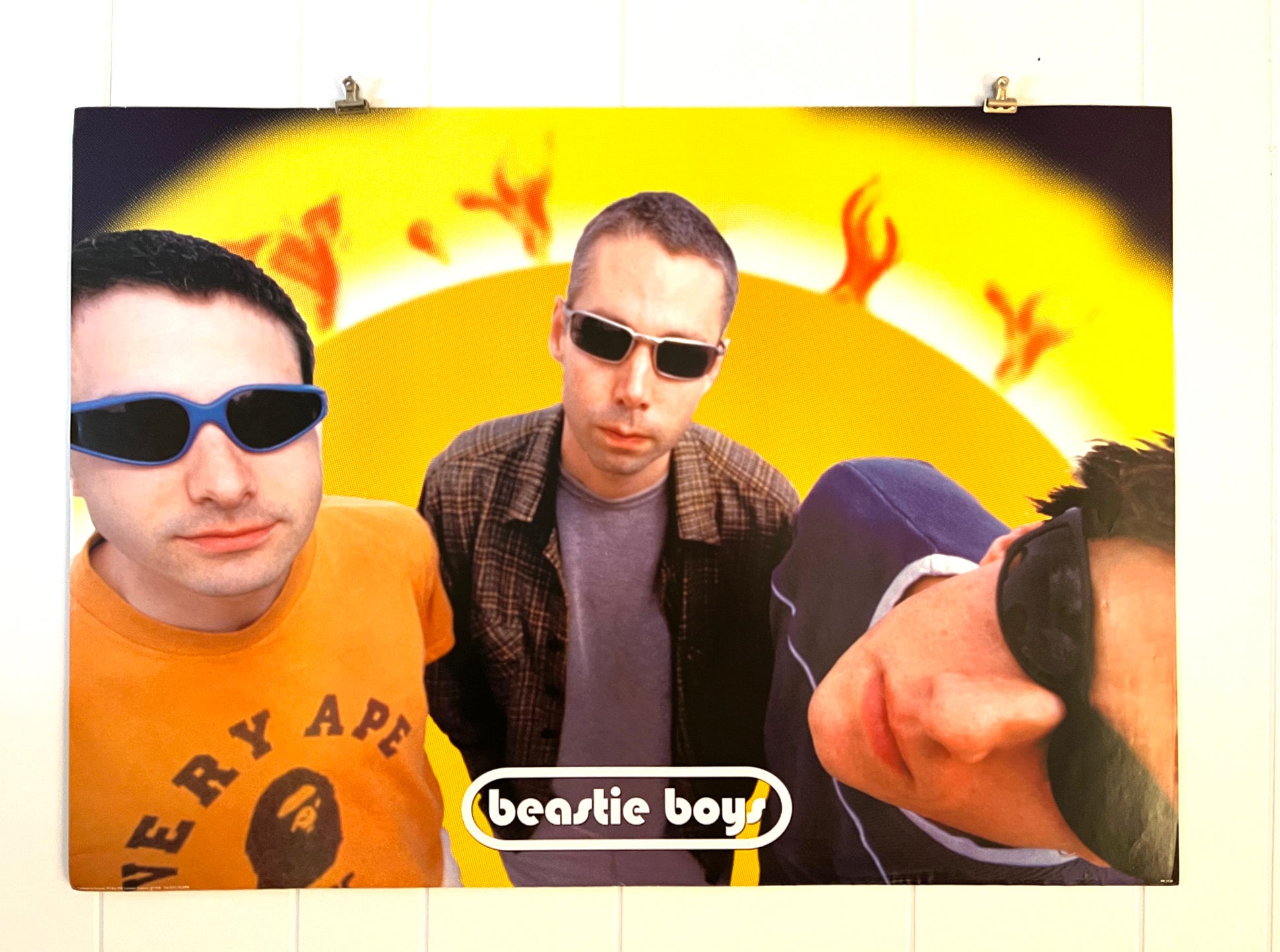 Ricky Powell Beastie Boys アートピース Beastie Boys Ricky Powell RIP Autograph (PSA) 9 MINT 1986