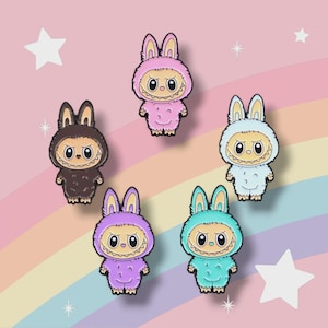 Monsters Enamel Pin Set - Fanart - Anime - Videogame - Kawaii Pins - Funny Pins - Bag Pins - Enamel Pins - Lapel Pin