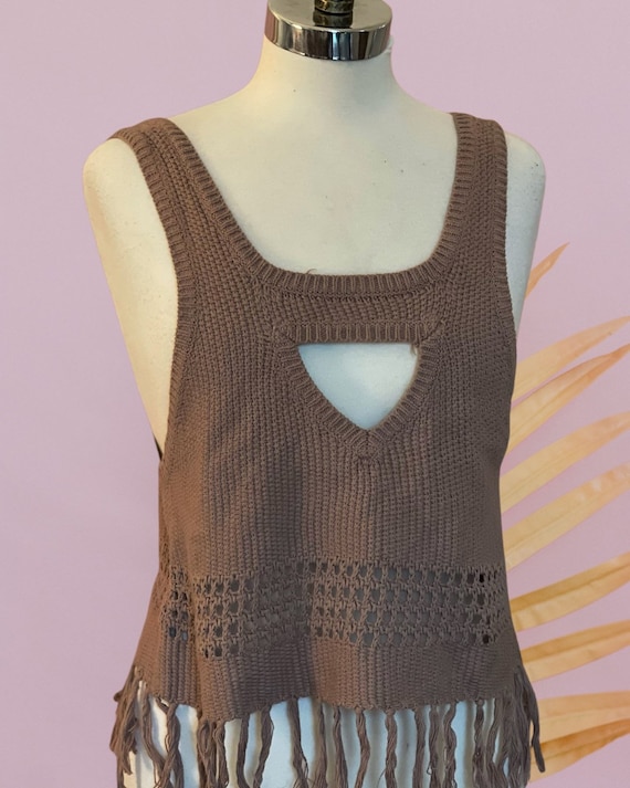 Free people knitted tank