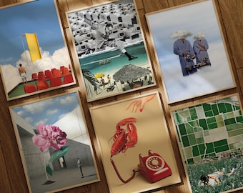 Set of 6 prints - Wall Gallery #1