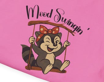 Mood Swing Funny Graphic Tee - Feel Good Vibes, Summer Fun T-Shirt, Perfect for Vacations, Beach Days, and Everyday Wear