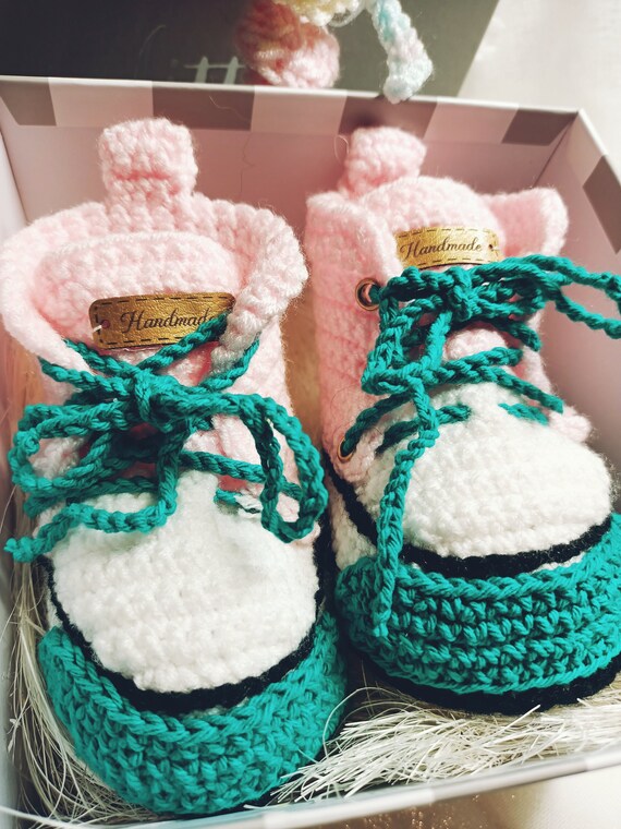 Crochet shoes online deals