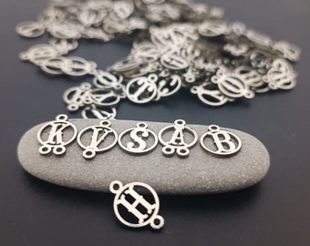 Custom Brand Logo Tags: Laser Engraved Brass & Alpaca Jewelry Charms