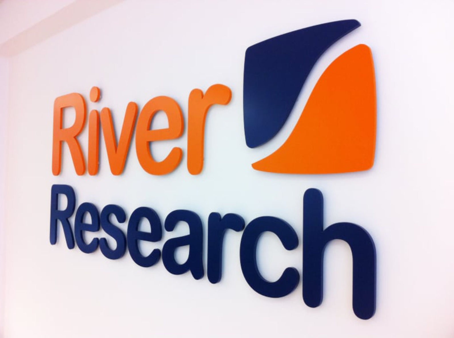 3D Acrylic Word Cut Logo Signs, Easy Install, Laser Cut, Custom Logo