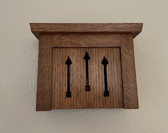 Mission/Craftsman/Arts and Crafts Style Doorbell Cover