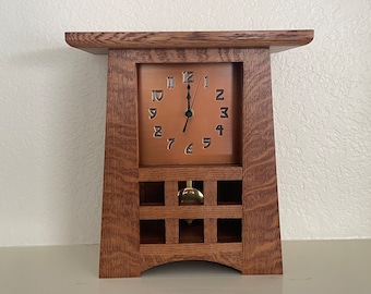 Mission/Craftsman/Arts & Crafts Clock
