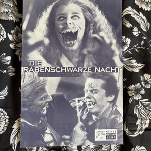Fright Night 1985 Chris Sarandon, Roddy McDowall German Film Program