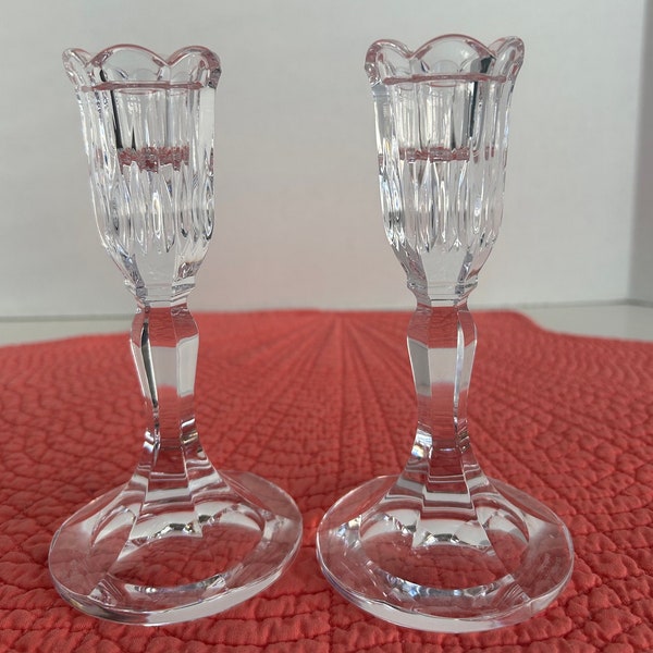 Marquis by Waterford Crystal Candle Holder Etsy