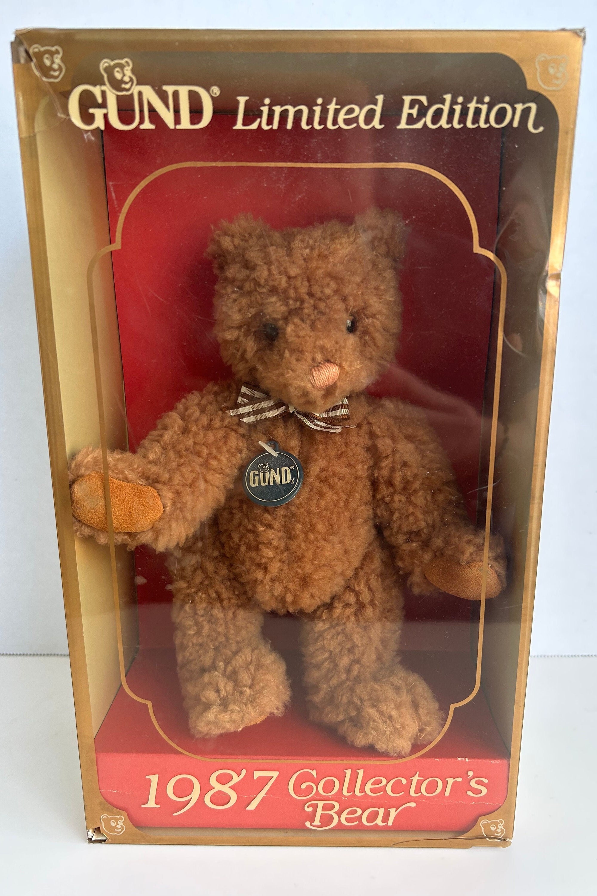 Gund Limited Edition Teddy Bear Jointed Collector's Edition 1996 Yello –  Parsimony Shoppes