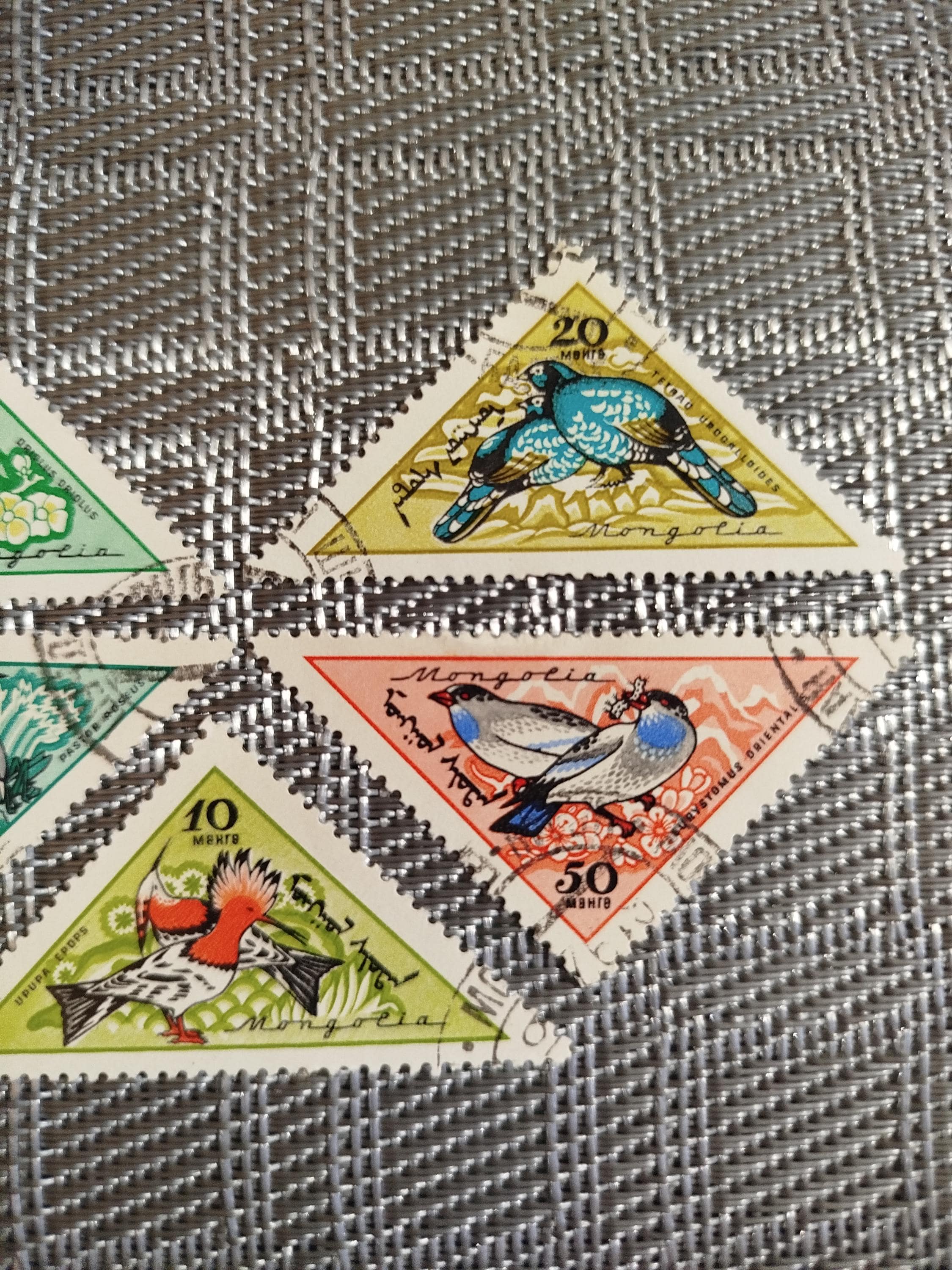 モンゴル切手 モンゴル 1961年 鳥類切手: ヴィンテージ切手収集 - Etsy 日本