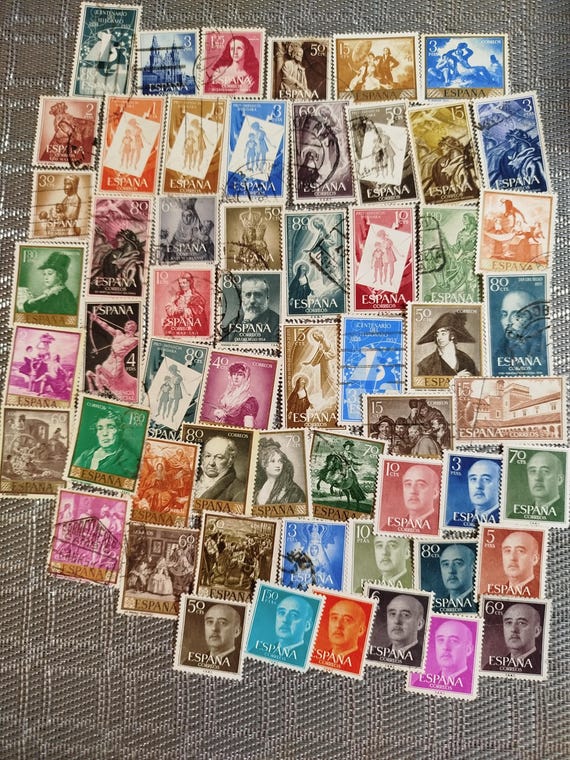 スペイン ESPANA使用済み切手セット スペイン ESPANA使用済み切手セット ヴィンテージスペイン切手