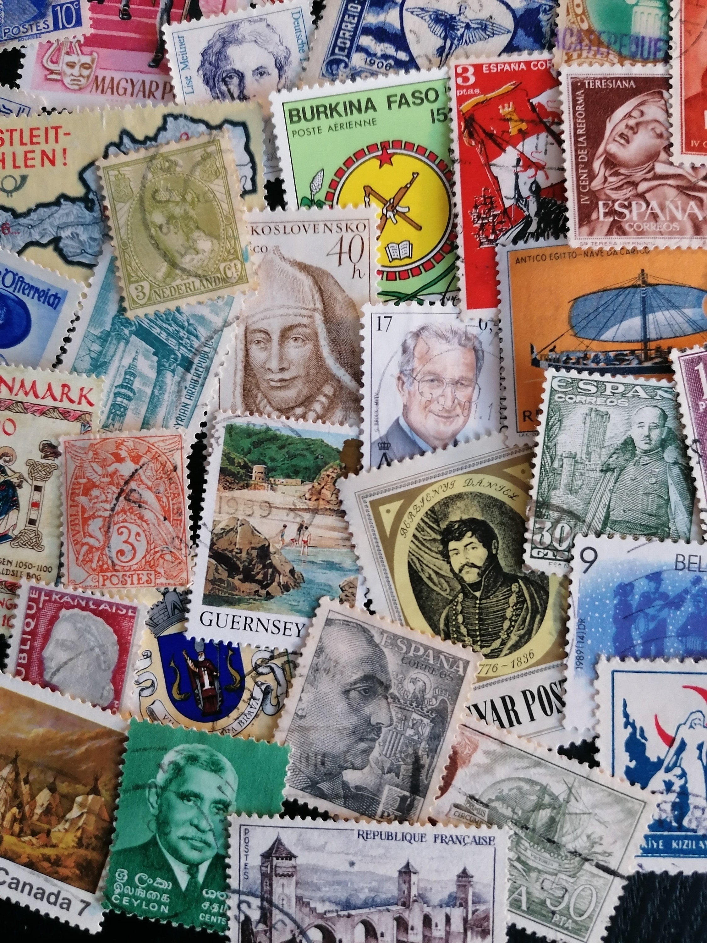 Postage Stamps - Free Shipping By