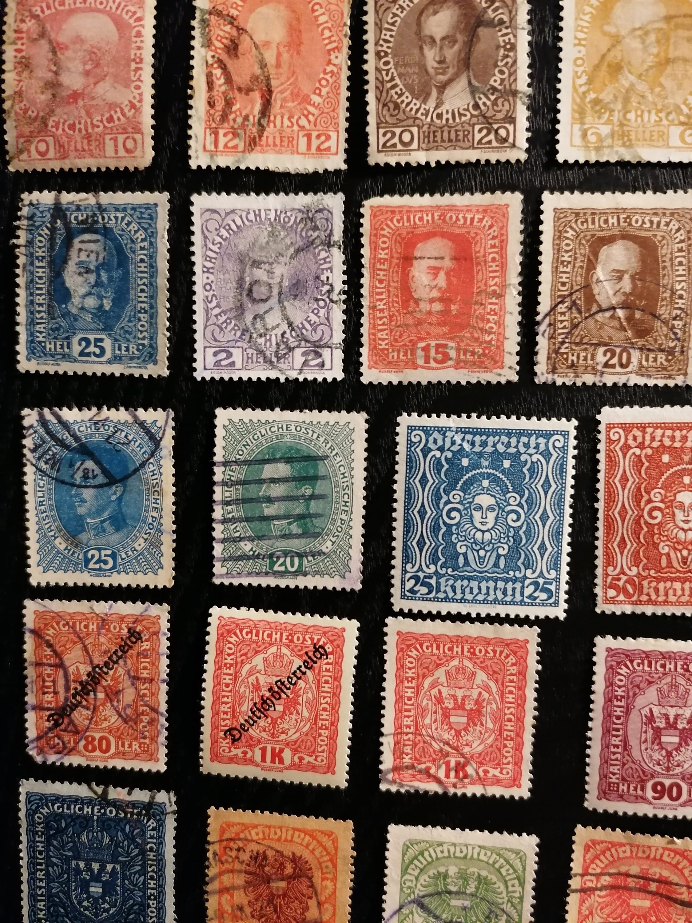 ヴィンテージ世界各国の切手詰め合わせ • コレクター、スクラップ