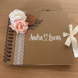 Livre d'or personnalisé mariage, personnalisé, mariage champêtre