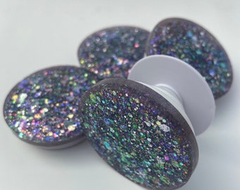 All that glitters! ~ phone holder ~ phone grip ~ Lilac sparkle ~ stocking filler ~ other colours available in my shop