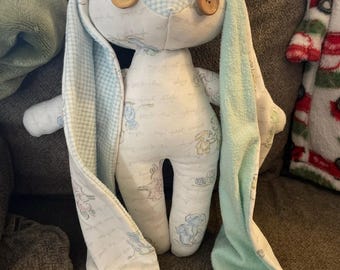 Custom Memory Mouse/rabbit- Stitches From Another Time