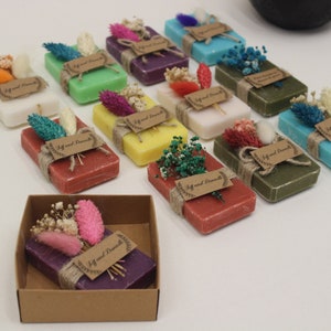 Personalized Soap Favors, Wedding Favors for Guests in Bulk, Wedding Guest Gifts, Bridal Shower Favors, Handmade Soap favors Thank You Favor