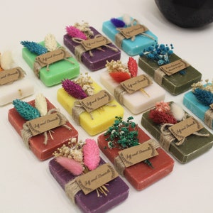 Soap Favors, Wedding Favors for Guests in Bulk, Wedding Guest Gifts, Bridal Shower Favors, Handmade Soap favors, Personalized Soap Gift