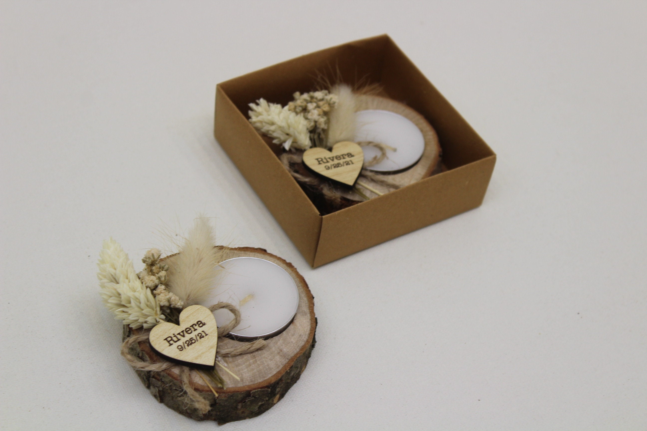 50 Pcs Personalized Candle Wedding Favors Wedding Favors for Etsy Canada