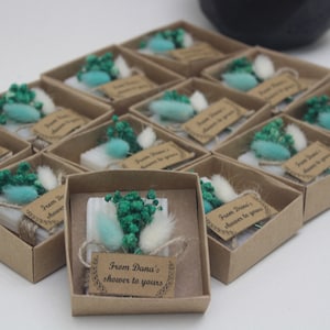 50 PCS Mini Soap Favors, Wedding Favors for Guests in Bulk, Baby Shower Favors Personalized Soap, Bridal Shower Favors,Wedding Party Favors
