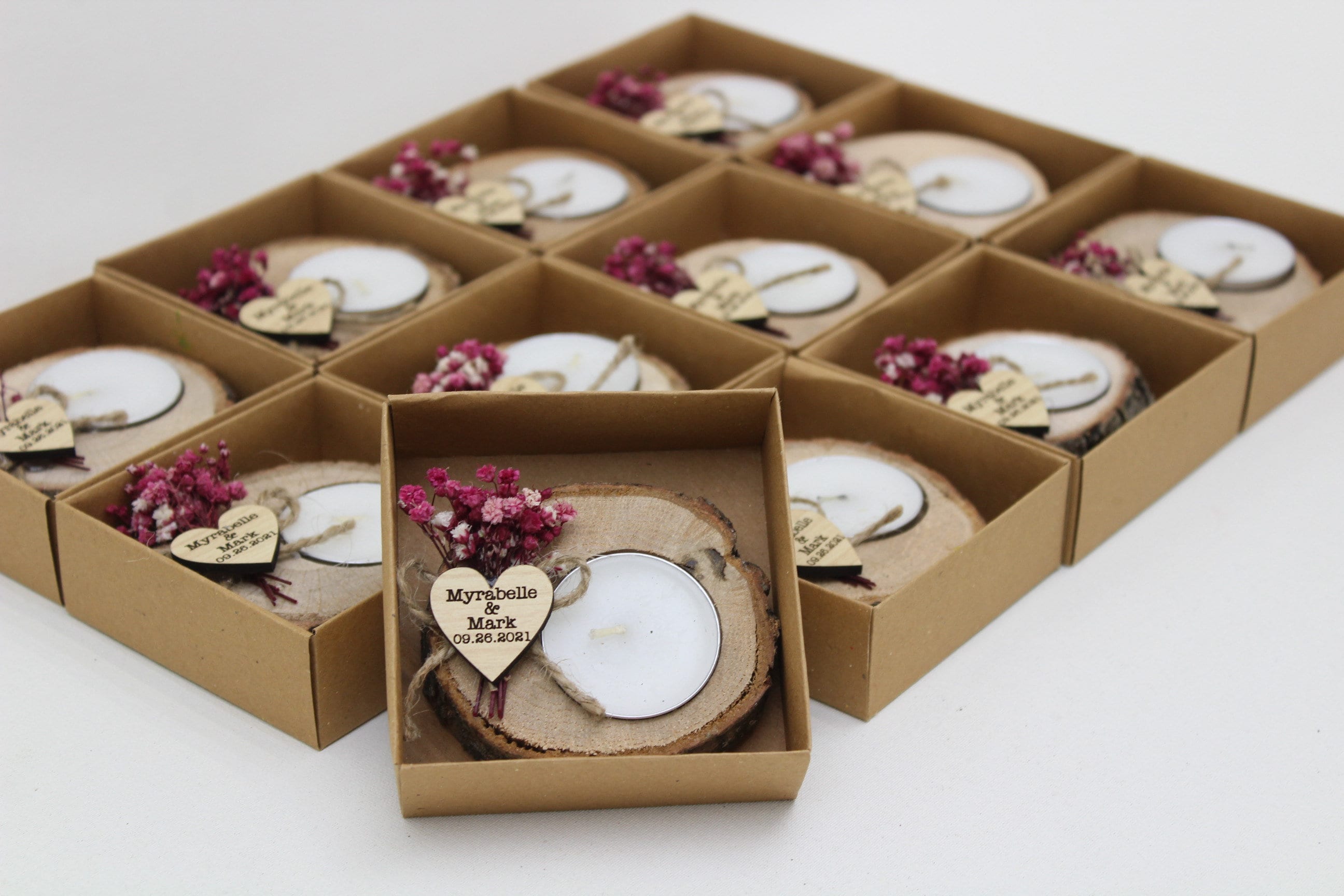 80 stuks bruiloft kaars gunsten, babyshower gunsten gepersonaliseerde bruiloft gunsten voor gasten in bulk, gunsten bruiloft, vrijgezellenfeest gunsten - België