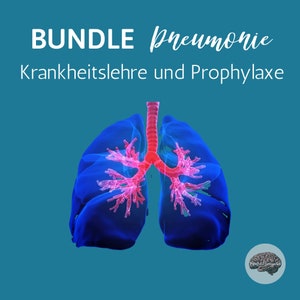 BUNDLE Pneumonia: disease theory and prophylaxis - care study notes - content summaries - learning aid for exams