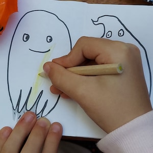 Rainbow Ghosts Printable Mini Zine