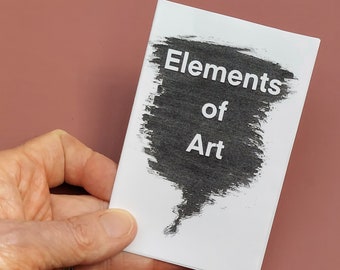 Elements of Art activity Mini Zine