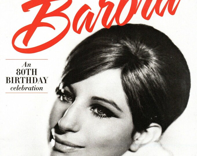 BARBRA STREISAND an 80th Birthday Celebration Spring 2022 Woman's World ...