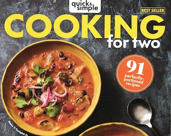 COOKING FOR TWO Quick & Simple Magazine Spring 2024 91 Perfect Recipes 98 Pages