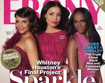 EBONY Magazine september 2012 Carmen Ejogo Jordin Sparks Tika Sumpter Sparkle