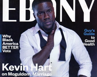 EBONY Magazine oktober/november 2016 Kevin Hart Abraham Bolden Lil' Kim Foxy Brown Stemmen