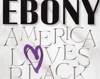 EBONY Magazine Agosto 2015 L'America ama la cultura nera NWA Ferguson Missouri