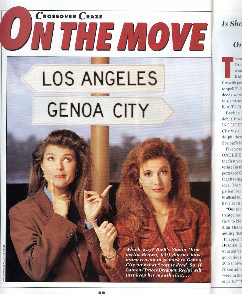 SOAP OPERA DIGEST Special Magazine Spring 1994 Lisa Rinna Robert Kelker ...