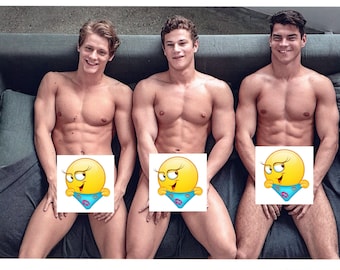 Nude Male Group - Etsy