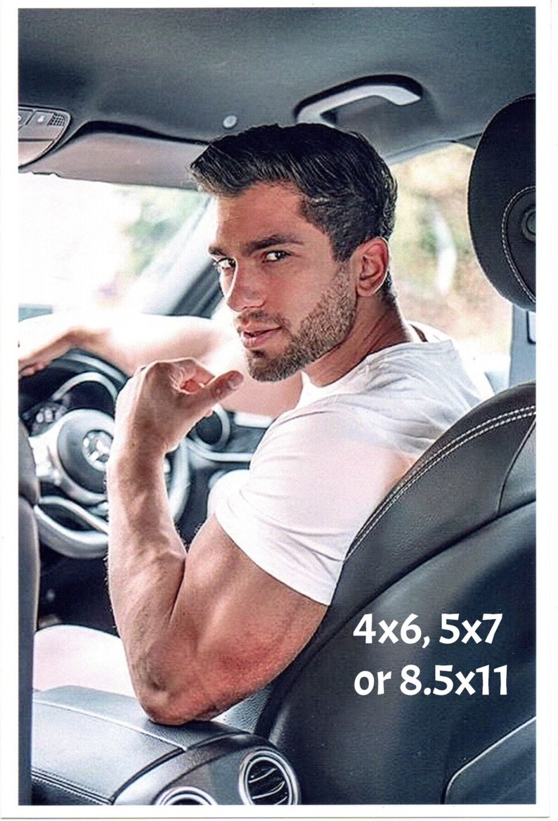 Handsome Muscular Male Bodybuilder Gay Interest Lgbtq Photo Photograph