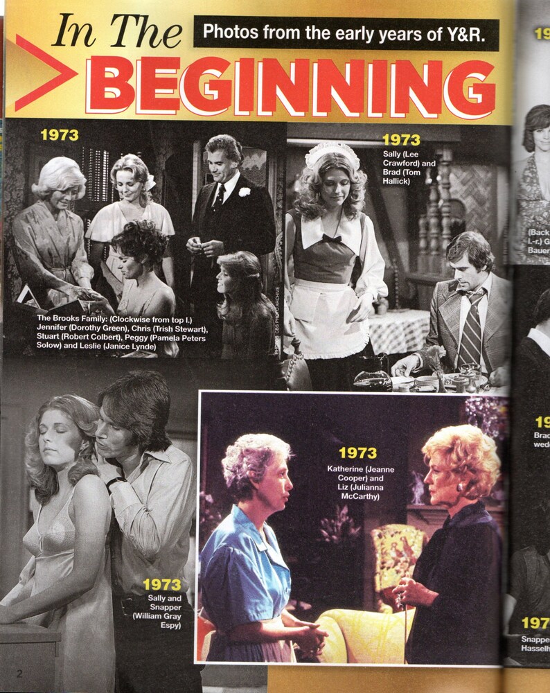 YOUNG & THE RESTLESS Turns 50 Soap Opera Digest Magazine Special 2023 Tribute Issue Etsy