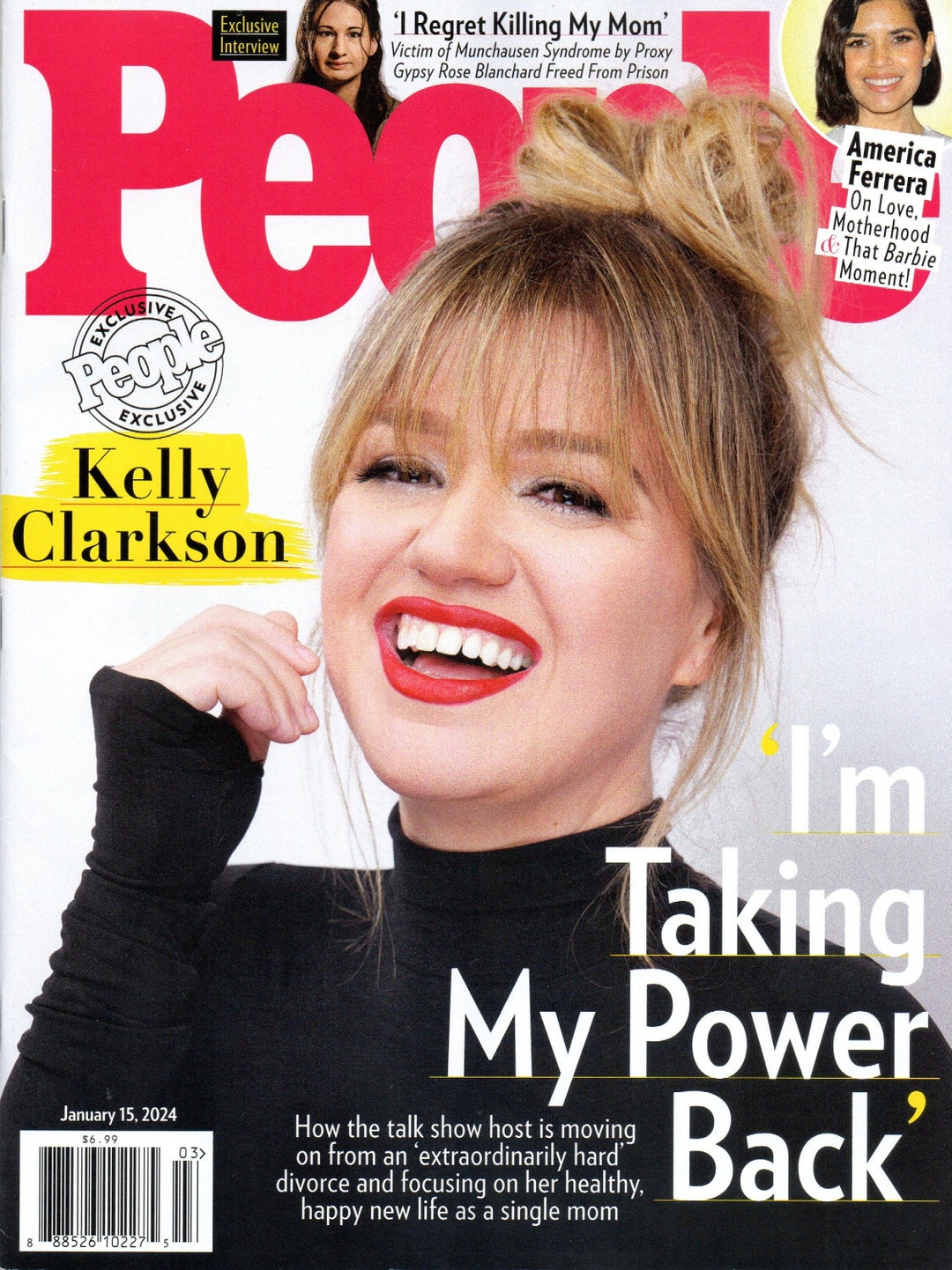 PEOPLE Magazine January 15 2025 Kelly Clarkson Gypsy Rose Blanchard