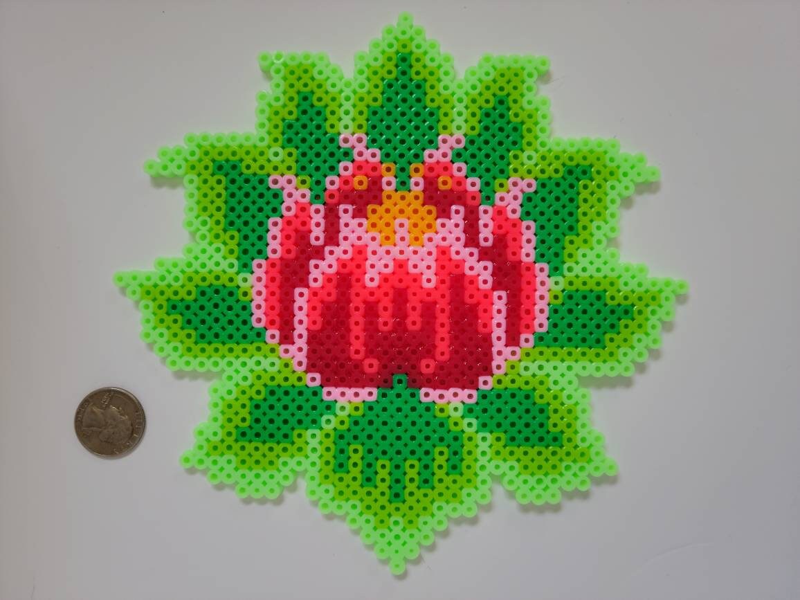 Perler Bead Lotus Flower Etsy