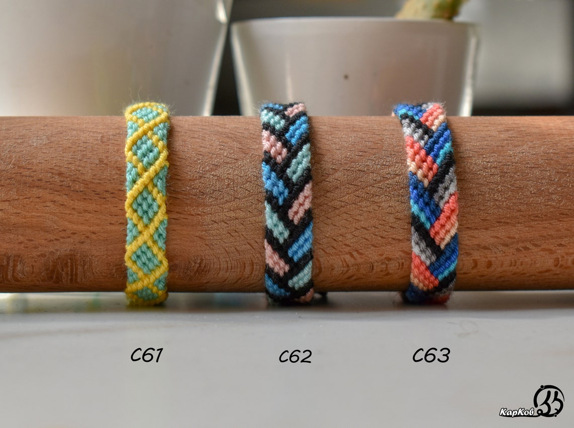 Friendship Bracelethandmade for Wrist or Anklets braided Etsy