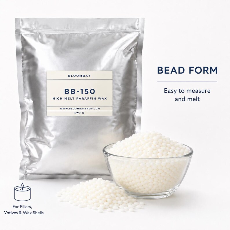 150 High melt point fully refined paraffin wax image 2